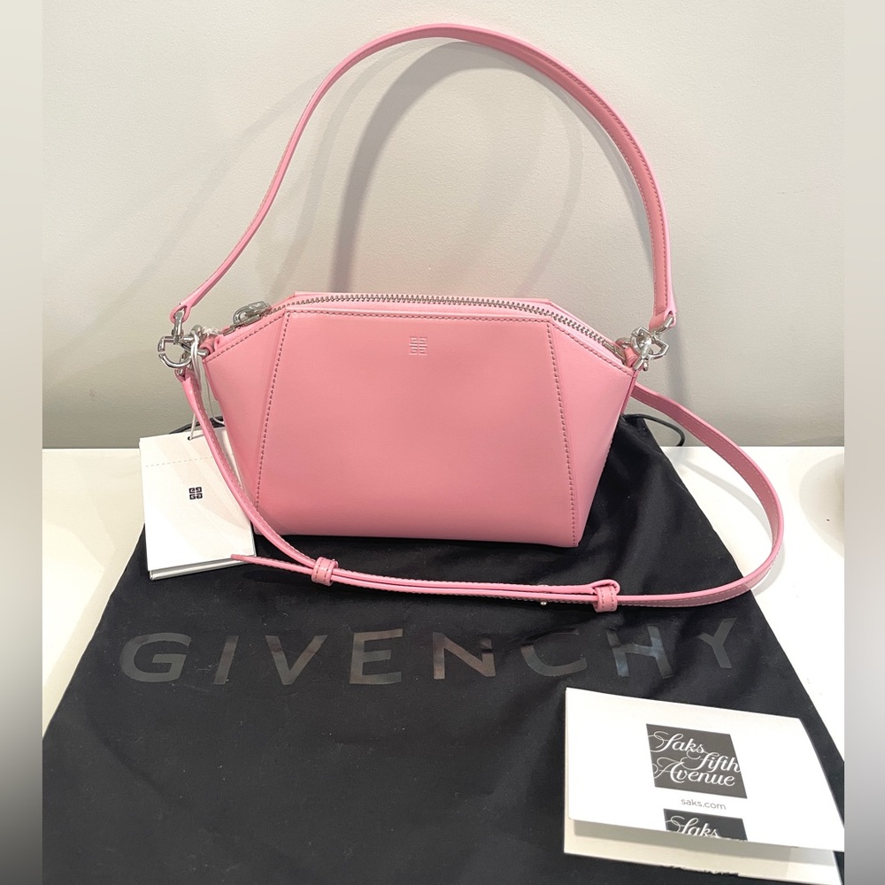 Givenchy Pink XS Antigona Shoulder & Crossbody Bag - Picture 8 of 10
